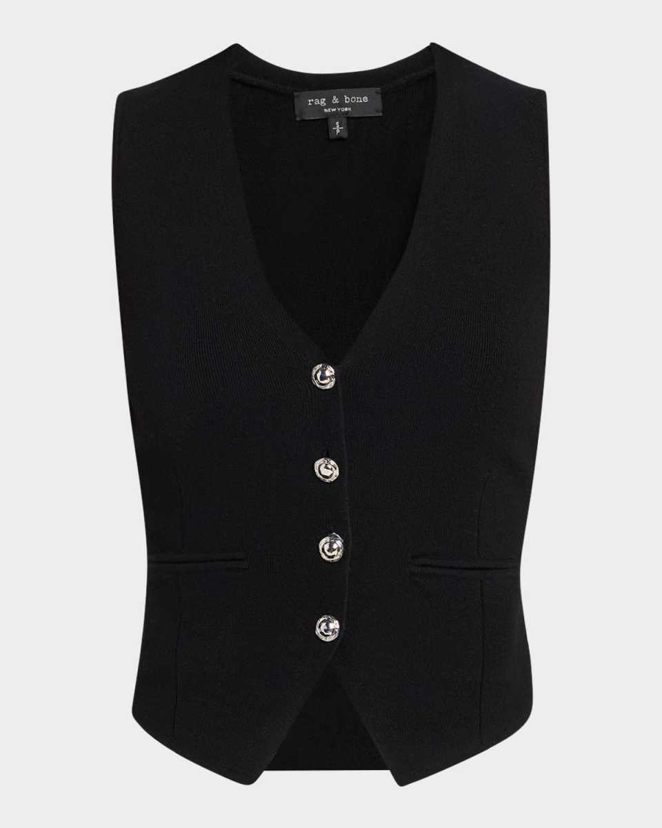 Ella Wool-Blend Vest